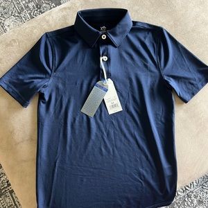 Boys Performance Polo -Navy Blue